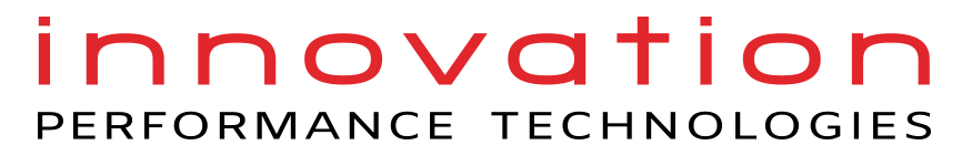 A red and black logo for the company vc.